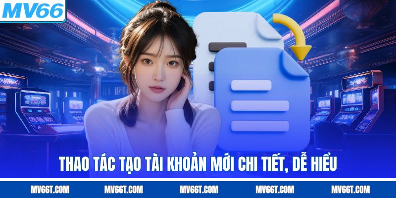 Thao tác tạo tài khoản mới chi tiết, dễ hiểu